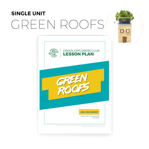 Green Roofs Lesson Plan