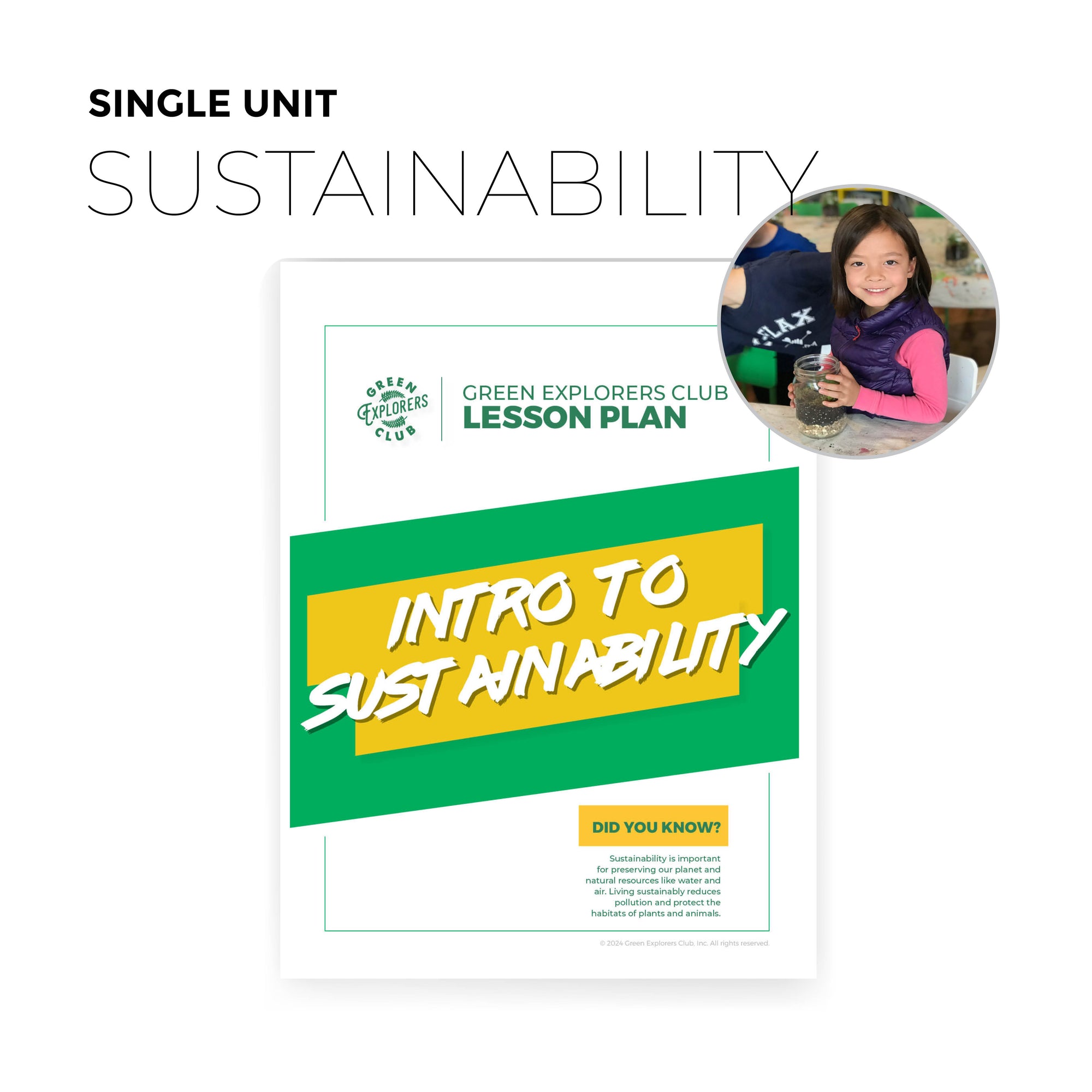 Intro to Sustainability (Ecosystems) Lesson Plan