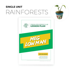 Rainforest Plants (Meg Lowman) Lesson Plan